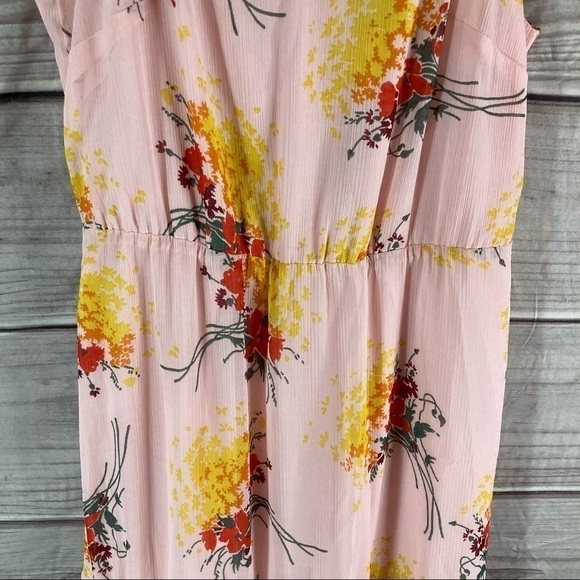 J.crew Tiered Floral Maxi Dress Sunburst Bouquet - Picture 7 of 12